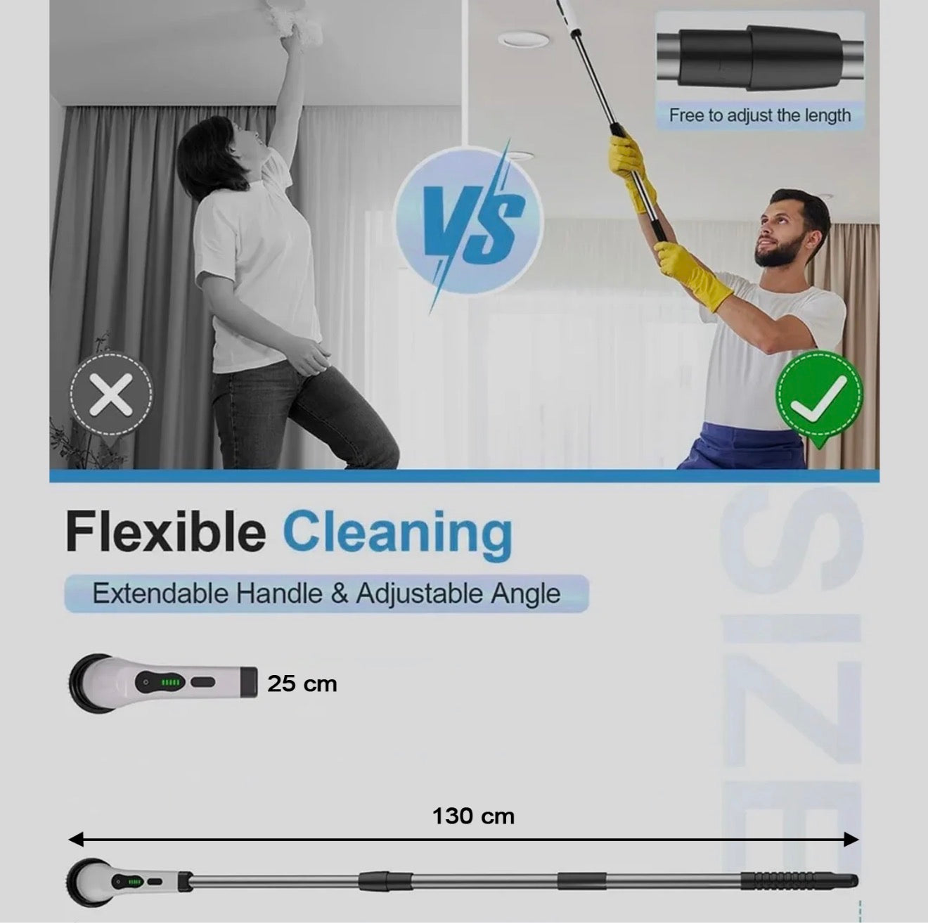 SpinPro™ 9-in-1 Power Scrubber